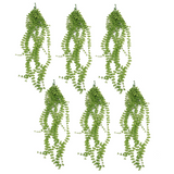 Pack of 6 x Hanging UV and Fire Resistant Artificial Plant Pearl String 92cm