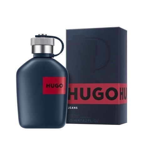Hugo Boss Jeans Eau de Toilette Spray 125ml – Fresh & Citrus, Floral Fragrance for Men