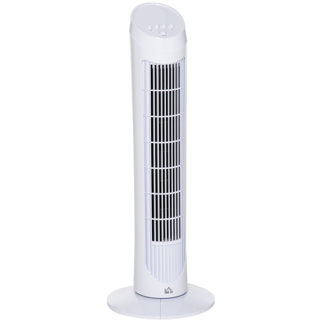 30 inch white tower fan