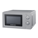 Hamilton Beach 700W 20L Manual Microwave with 6 Power Levels and Speed Defrost – Silver, HB70T20S