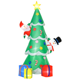 7ft inflatable Christmas tree with LED lights
