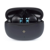 Intempo Aria Primo Wireless Earphones with Active Noise Cancelling, Bluetooth & Charging Case – Black