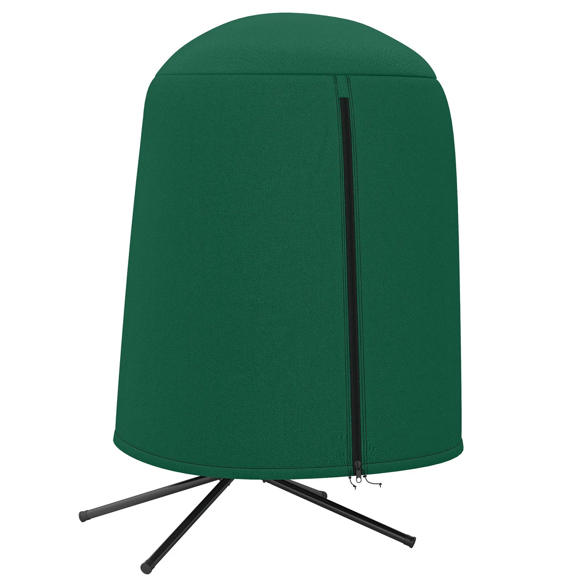 Outsunny Hanging Egg Chair Cover, 190 x 128 cm – Waterproof UV Resistant Oxford Cloth with Zip, Green