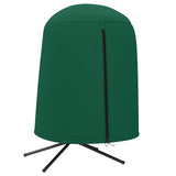 Outsunny Hanging Egg Chair Cover, 190 x 128 cm – Waterproof UV Resistant Oxford Cloth with Zip, Green