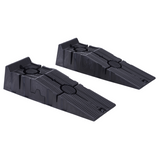Durhand Heavy Duty 2.5 Ton Plastic Car Ramps – Anti-Skid Interlocking Lifting Ramps for Garage Use