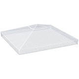 Outsunny 3 x 3m Gazebo Protective Cover – Waterproof PVC Rain Cover with Pull Cord for Canopy or Tent
