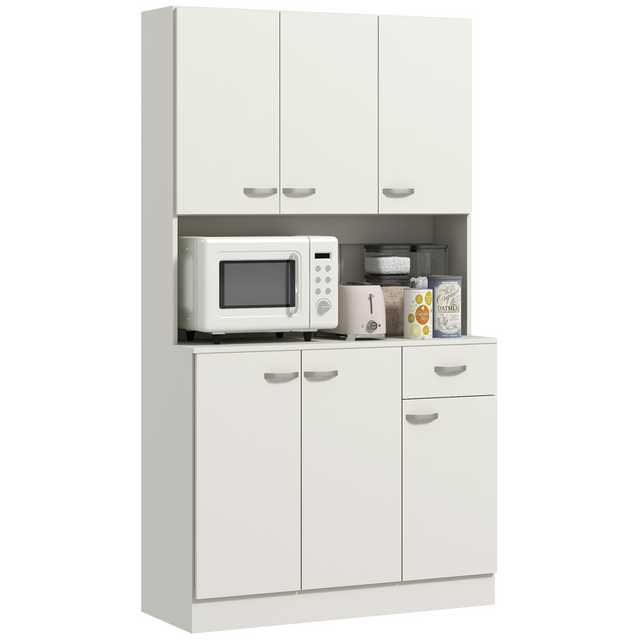 Cream white kitchen cupboard