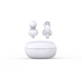Wye Ultra Open-Ear Wireless Earbuds with Bluetooth 5.4, IPX4 Water Resistance & Built-In Mic, White