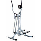 HOMCOM Air Walker Glider Cross Trainer with LCD Monitor & 80cm Stride – Low-Impact Home Gym Fitness Machine