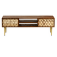 Edison large TV stand with Scandinavian legs