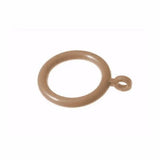 Natural Wood Curtain Pole Rings 56mm – Pack of 6