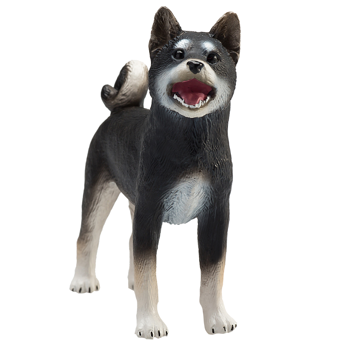 Mojo Black Shiba Inu Dog Figure – Realistic Pet Model