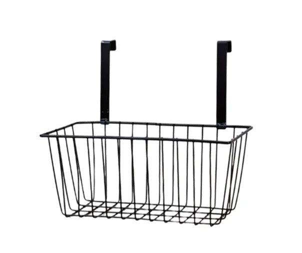 Metal Wire Hanging Storage Basket – Practical Kitchen and Home Organisation, Assorted