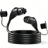 HOMCOM 10 m Type 2 EV Charging Cable, 7 kW 32A Mode 3 – Type 2 to Type 2 Extension Cable for EVs and PHEVs