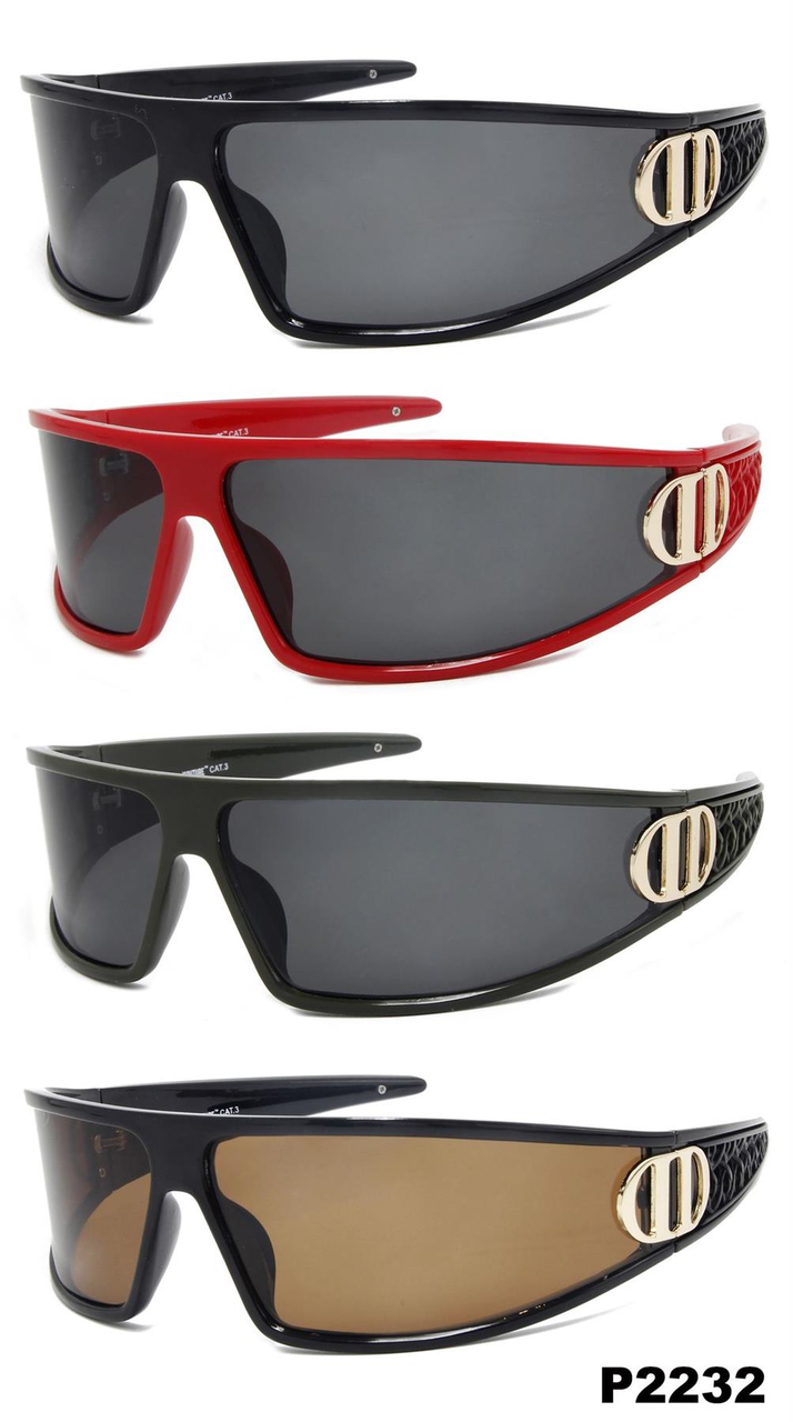 iCouture Unisex Polarised Sunglasses with UV Protection – Adult Sun Eyewear, Model P2232, Assorted Colours
