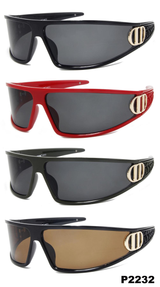 iCouture Unisex Polarised Sunglasses with UV Protection – Adult Sun Eyewear, Model P2232, Assorted Colours