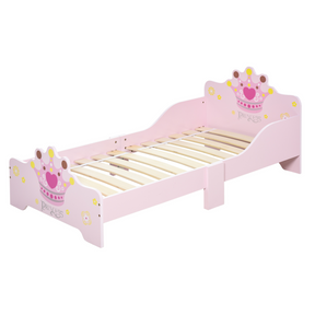 Kids princess crown single bed