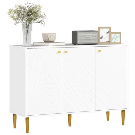 White multi-use sideboard