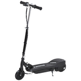 HOMCOM Folding Kids Electric Scooter with 12V Batteries, Front Brake & PU Wheels – E-Scooter for Ages 7–14