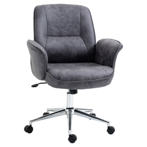Vinsetto deep grey retro office chair