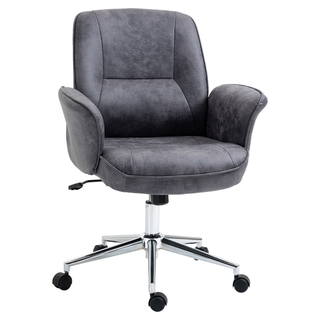 Vinsetto deep grey retro office chair