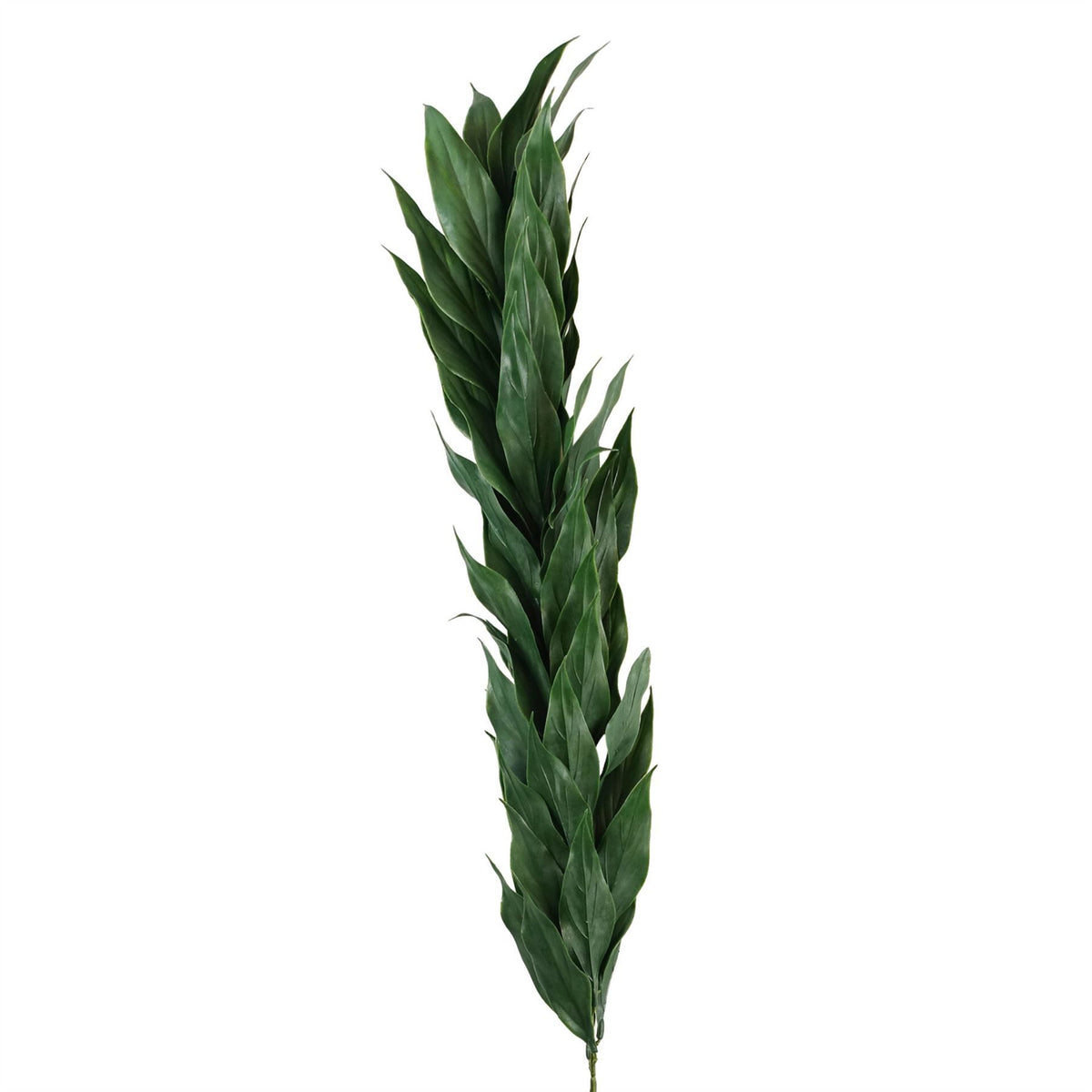 Leaf 100cm Artificial Decorative Leaf Spray with Shapable Wired Stem – Realistic Plastic Foliage Branch