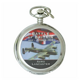 Ravel Picture Pocket Watch Avro Lancaster R1007 – Full Hunter, Battle of Britain Spitfire Design