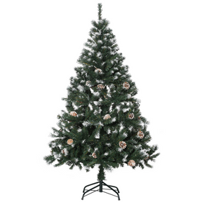 HOMCOM 5ft automatic open Christmas tree