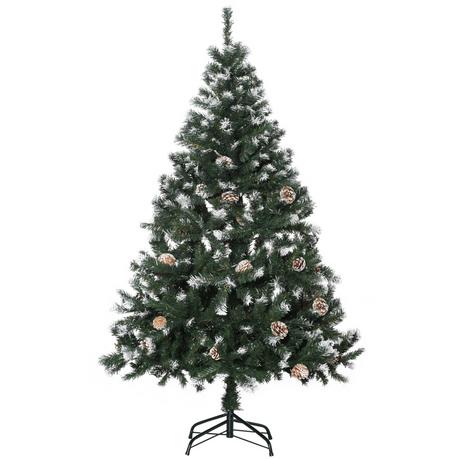 HOMCOM 5ft automatic open Christmas tree