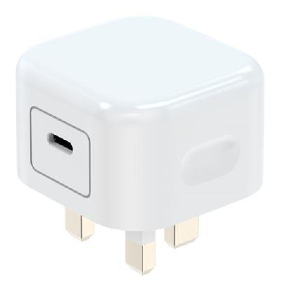 WYEFLUX 20W USB-C Power Adapter – Single-Port Fast Wall Charger, White