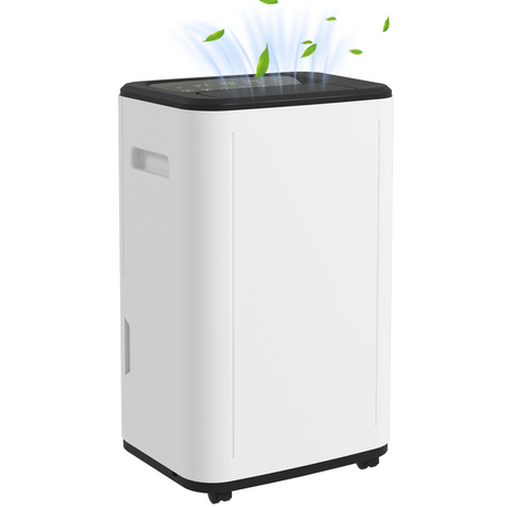 HOMCOM 20L dehumidifier with 6L tank