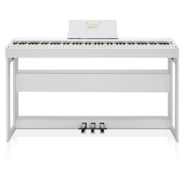 Glarry 88 key white digital piano