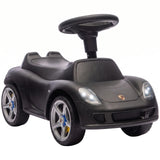 AIYAPLAY Porsche Licensed Toddler Ride-On Car with Horn, Headlights & Sounds – 18–36 Months, Matte Black