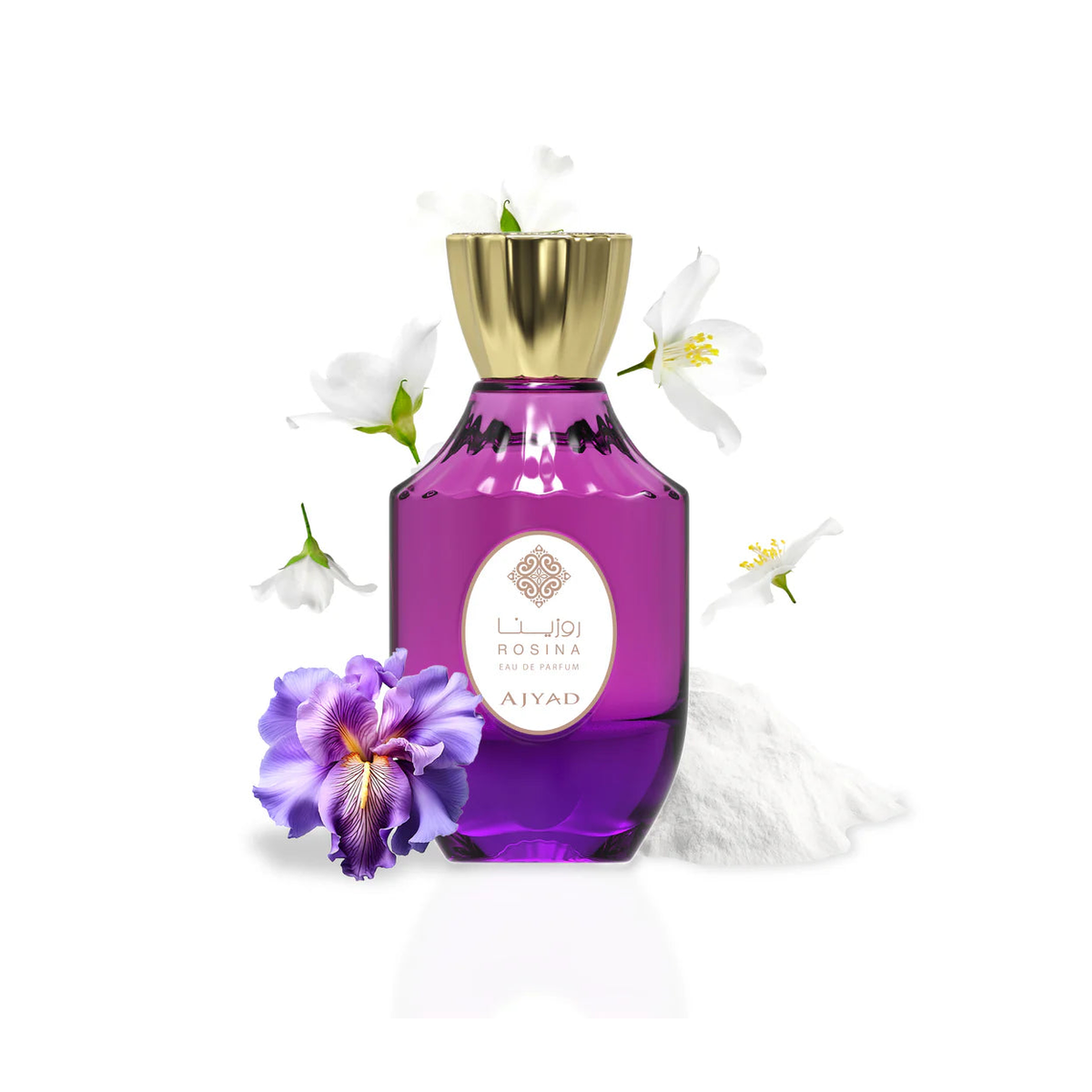 Ajyad Rosina - Eau de Parfum 100ml – Floral, Fresh & Citrus Fragrance for Women
