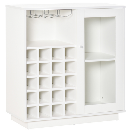White sideboard wine cabinet