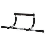 HOMCOM Doorway Pull Up Bar with Padded Handles, No-Screw Fit – Home Gym Chin Up, Push Up & Sit Up Bar