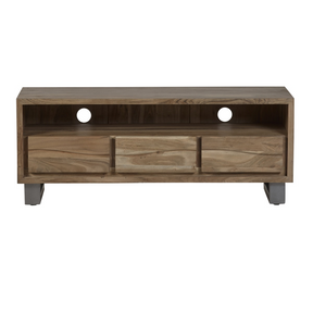 Baltic live edge media unit