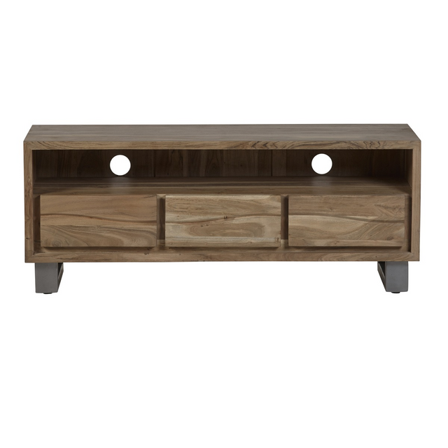 Baltic live edge media unit