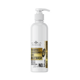 LIVFRAGRANCE 3-in-1 Wash No.5 – Hair & Body Cleanser, Shampoo, Conditioner & Bodywash, Fruity, Sweet Leather