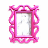 Plastic Photo Frame 4 x 6" – Home Decor Picture Frame, Assorted Colours