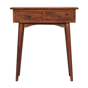 Artisan mini chestnut hallway console