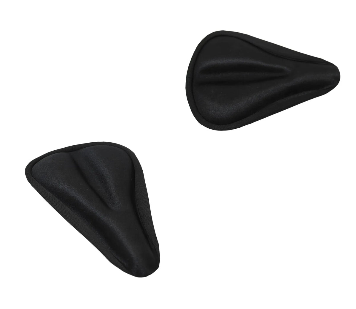 Soft Cushioned Wide Bicycle Saddle Seat, 26 x 26cm – Comfort Ride Bike Seat, Black