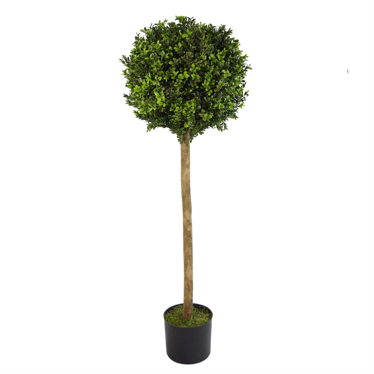 Artificial Boxwood Buxus Ball Topiary Tree, 120cm – Realistic Indoor & Outdoor Plant in Pot