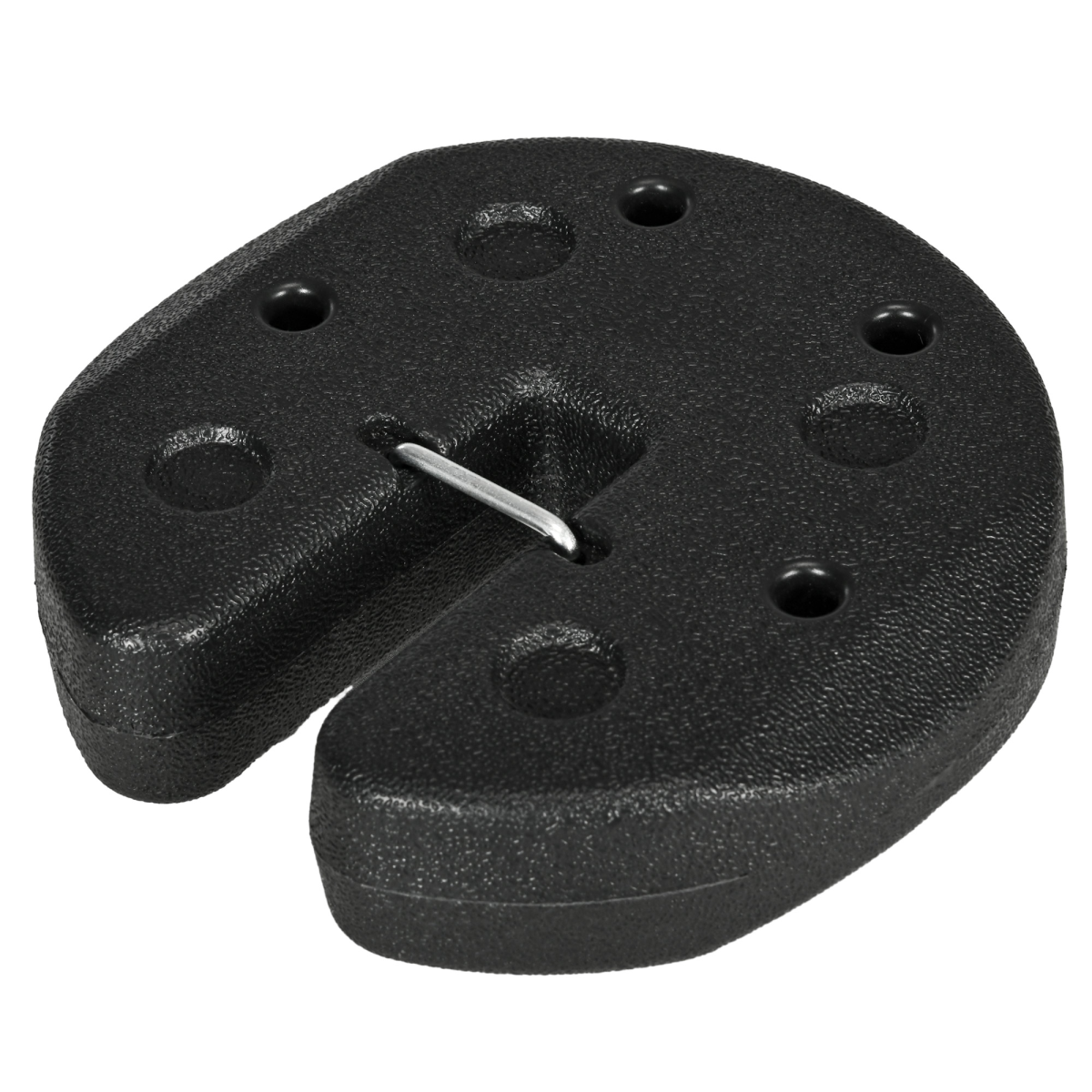 Outsunny Set of 4 Gazebo Weights with Reinforced Pins and Carry Belt, 12kg Total – Canopy Anchors, Black