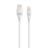 WYEFLOW TPE USB Charging & Data Cable 3m with 10W Output – Long Phone Charging Lead, White
