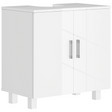 HOMCOM white under sink cabinet