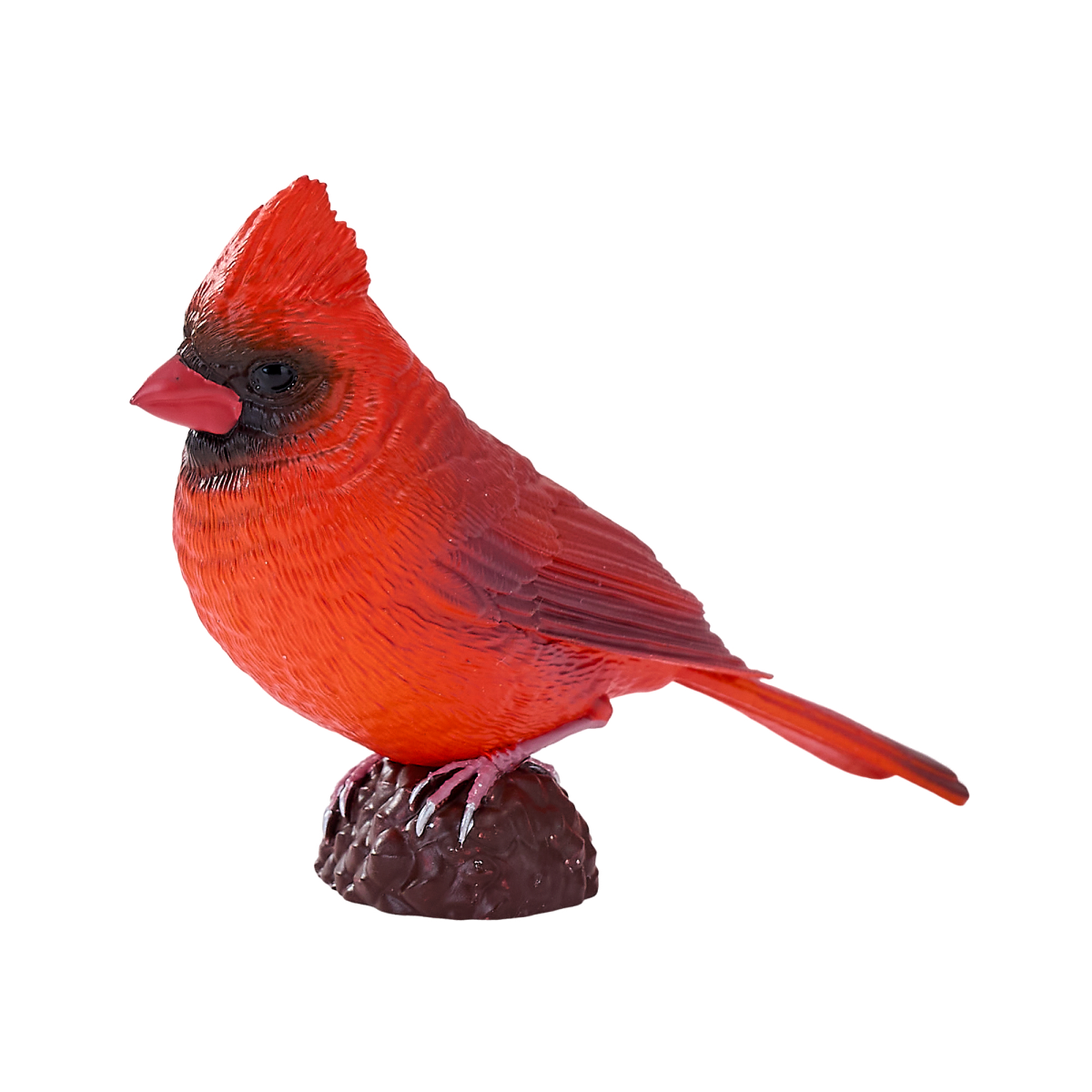Mojo Red Cardinal Figurine – Hand-Painted Realistic Bird Model