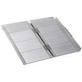 HOMCOM portable folding wheelchair ramp