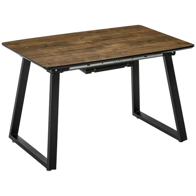 Extendable 6-seater dining table
