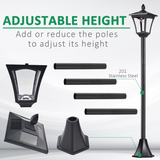 Solar Powered Outdoor Street Lamp